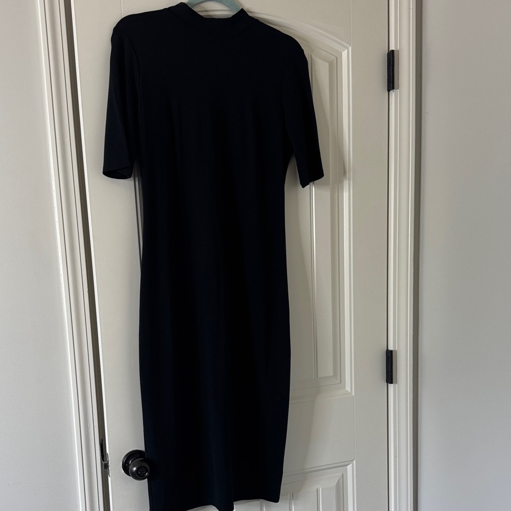 Who What Where Midi Dress - Black